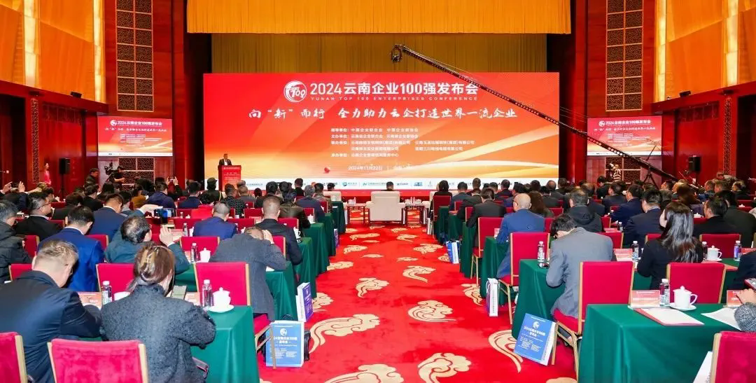 pp电子官方网站集团登榜2024云南企业100强、云南制造业100强